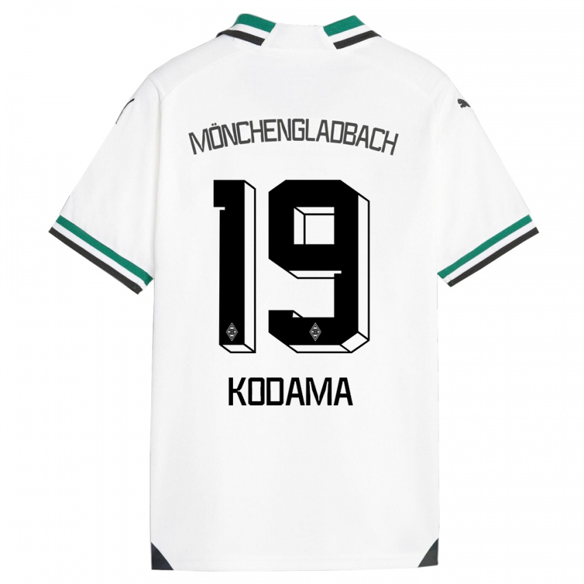 Homem Camisola Keiko Kodama #19 Branco Verde Principal 2023/24 Camisa Brasil