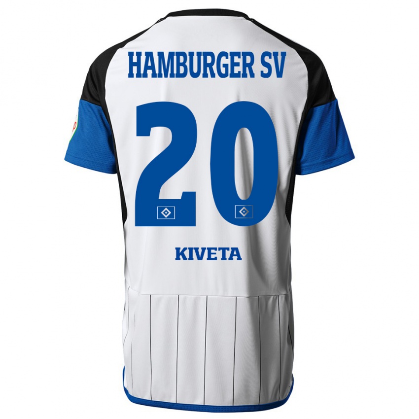 Homem Camisola Glory Kiveta #20 Branco Principal 2023/24 Camisa Brasil