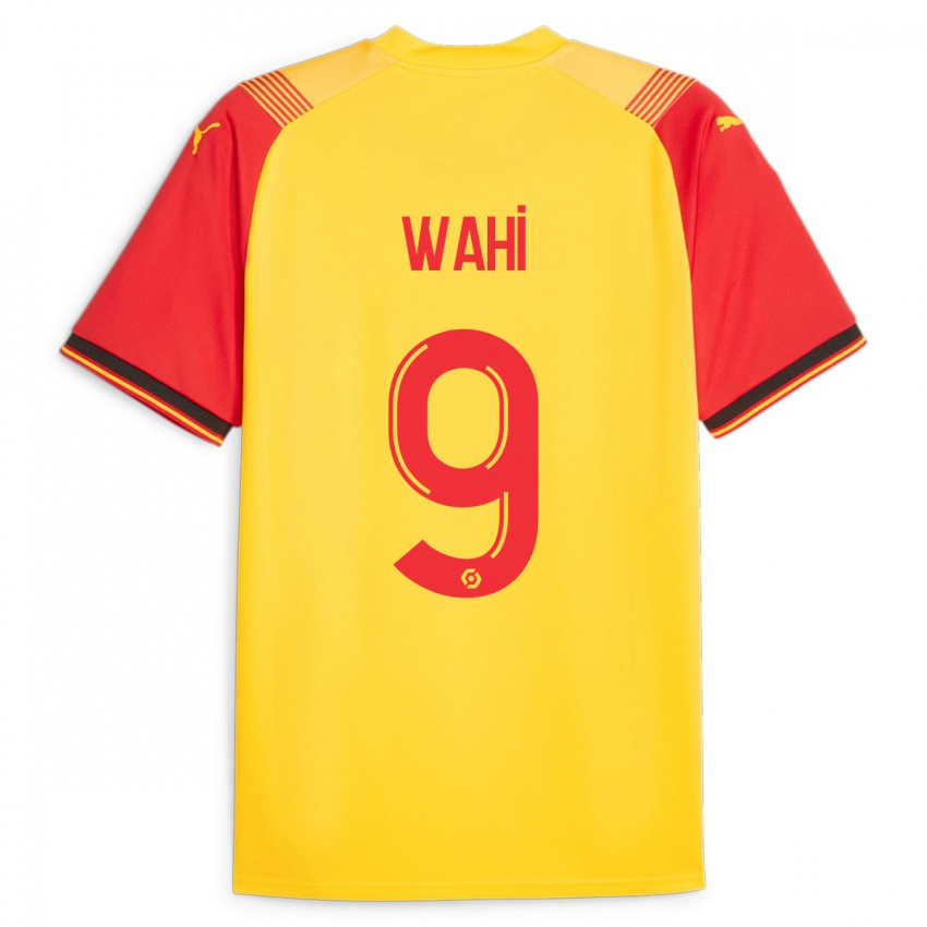 Homem Camisola Elye Wahi #9 Amarelo Principal 2023/24 Camisa Brasil