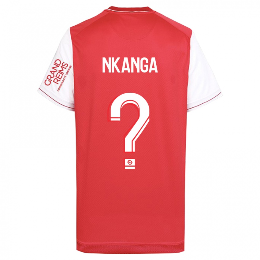 Homem Camisola Dayvin Nkanga #0 Vermelho Principal 2023/24 Camisa Brasil