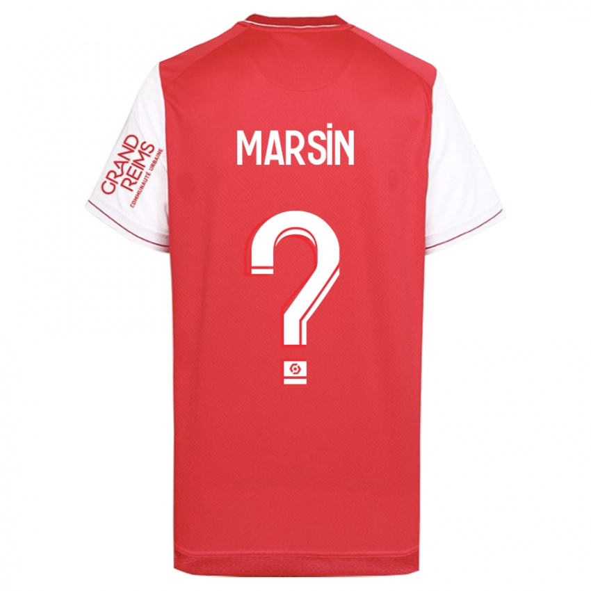Homem Camisola Antonin Marsin #0 Vermelho Principal 2023/24 Camisa Brasil