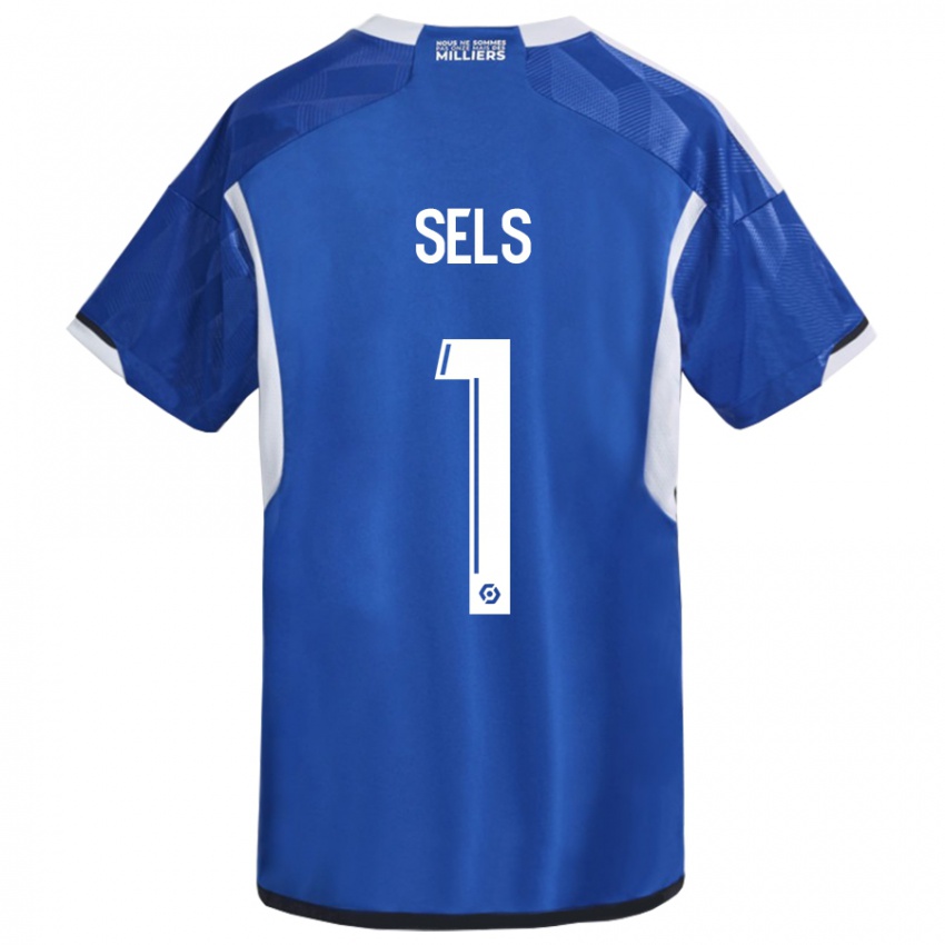 Homem Camisola Matz Sels #1 Azul Principal 2023/24 Camisa Brasil