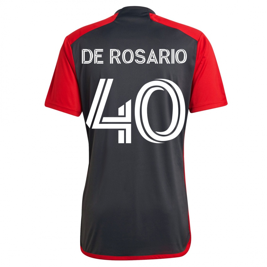 Homem Camisola Adisa De Rosario #40 Cinza Principal 2023/24 Camisa Brasil