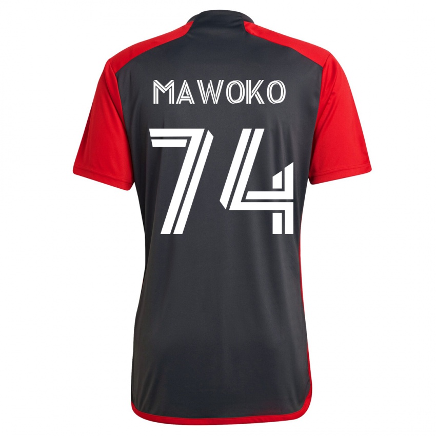 Homem Camisola Kundai Mawoko #74 Cinza Principal 2023/24 Camisa Brasil