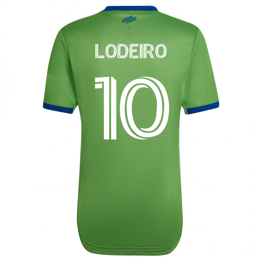Homem Camisola Nicolás Lodeiro #10 Verde Principal 2023/24 Camisa Brasil