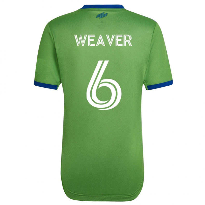 Homem Camisola Morgan Weaver #6 Verde Principal 2023/24 Camisa Brasil