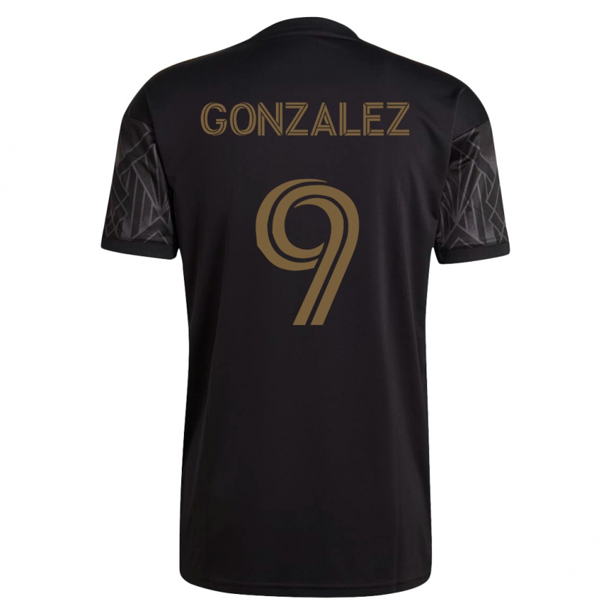 Homem Camisola Mario Gonzalez #9 Preto Principal 2023/24 Camisa Brasil