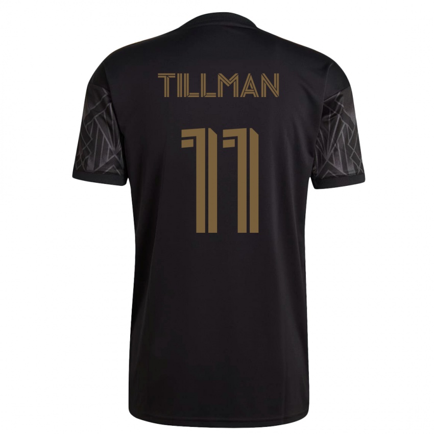 Homem Camisola Timothy Tillman #11 Preto Principal 2023/24 Camisa Brasil