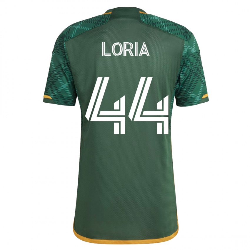 Homem Camisola Marvin Loría #44 Verde Principal 2023/24 Camisa Brasil