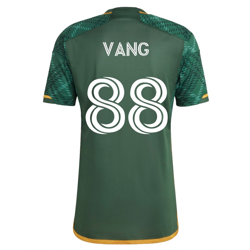 Homem Camisola Michael Vang #88 Verde Principal 2023/24 Camisa Brasil