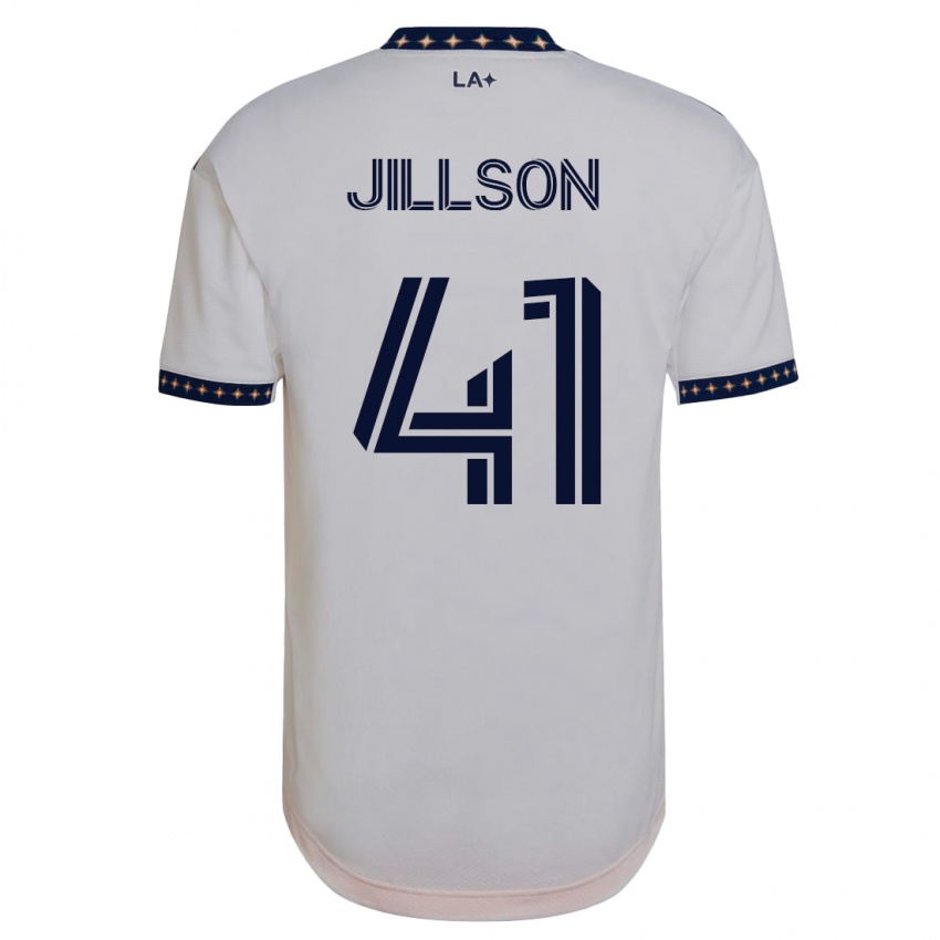 Homem Camisola Simon Jillson #41 Branco Principal 2023/24 Camisa Brasil