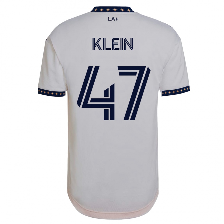 Homem Camisola Carson Klein #47 Branco Principal 2023/24 Camisa Brasil