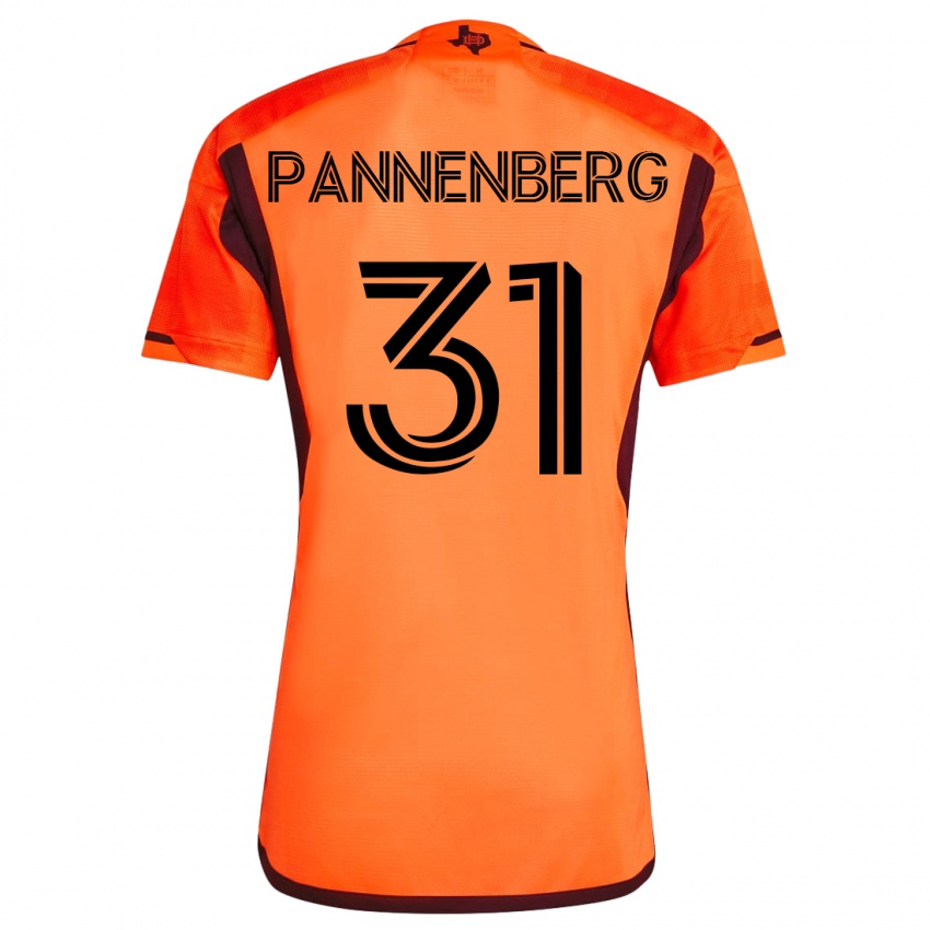 Homem Camisola Andrew Pannenberg #31 Laranja Principal 2023/24 Camisa Brasil