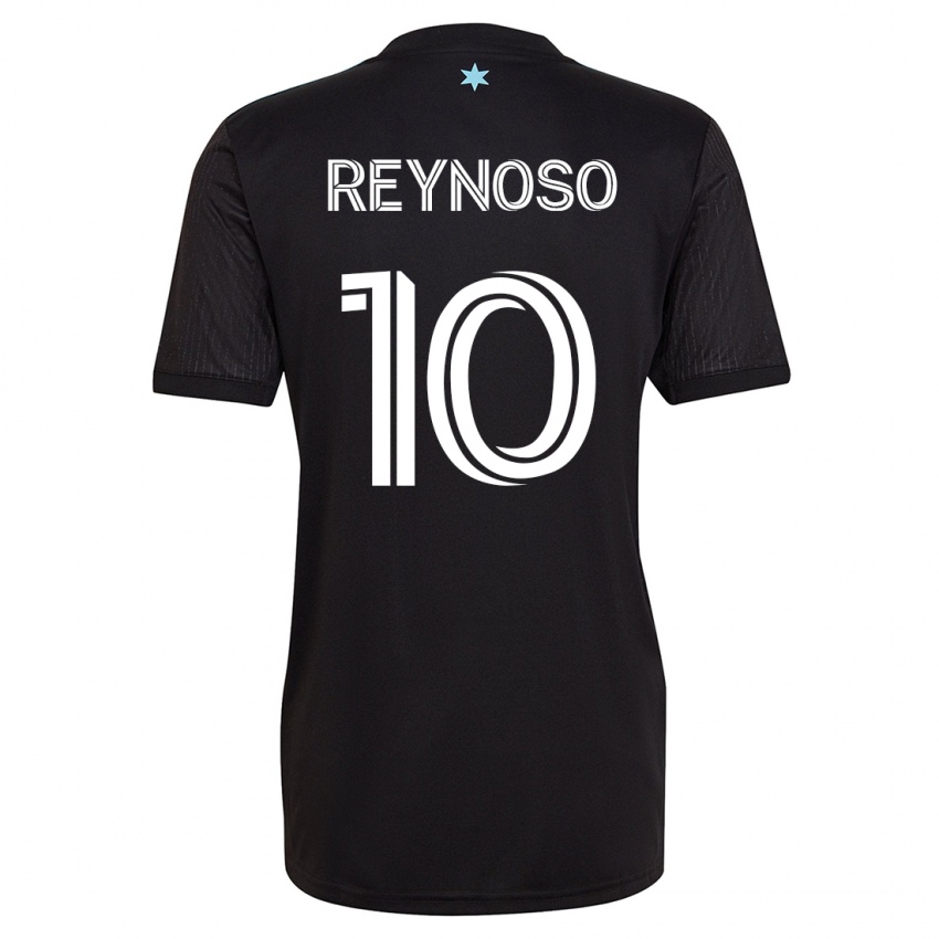 Homem Camisola Emanuel Reynoso #10 Preto Principal 2023/24 Camisa Brasil