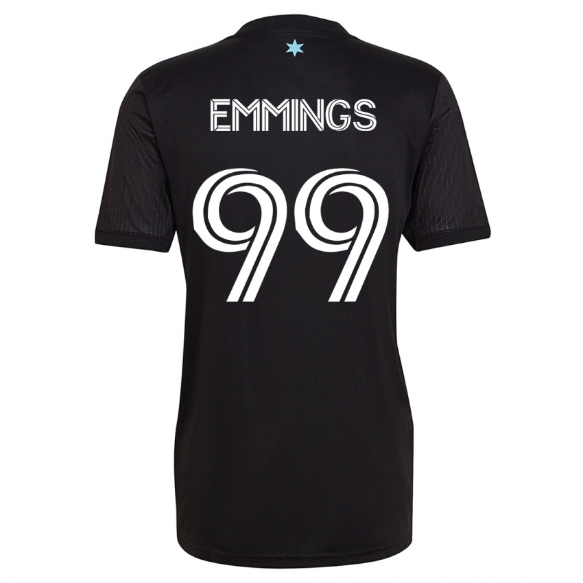 Homem Camisola Fred Emmings #99 Preto Principal 2023/24 Camisa Brasil