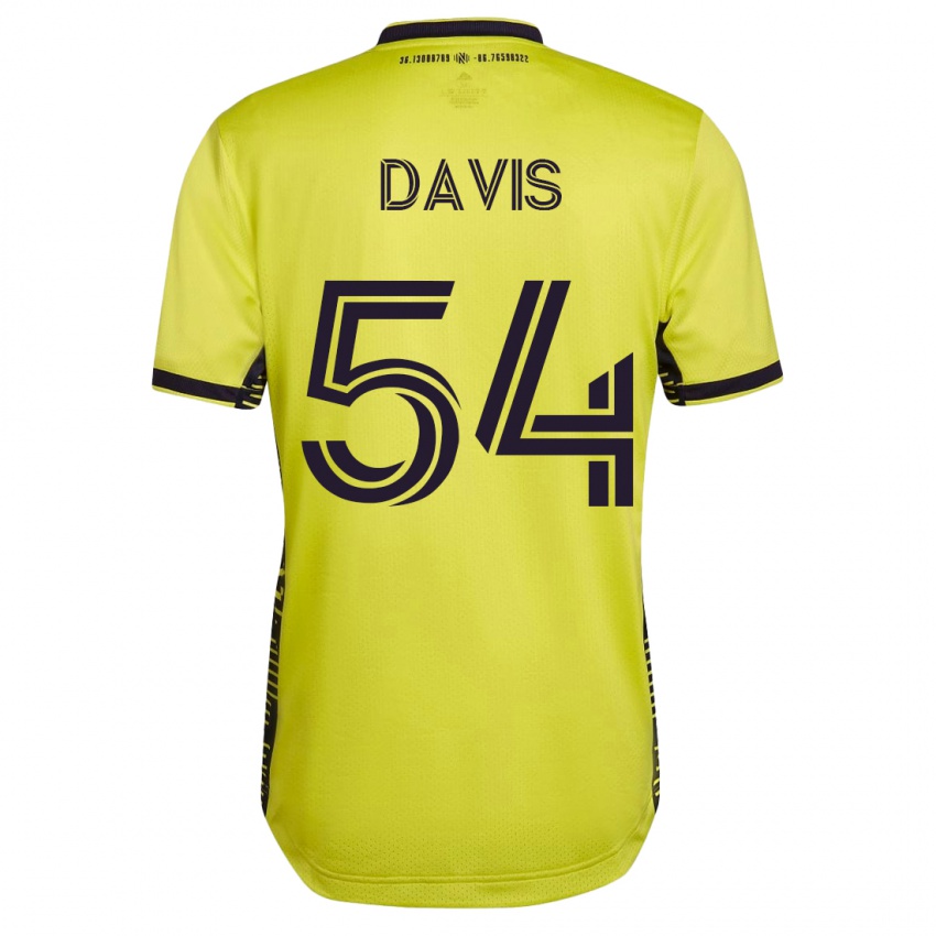 Homem Camisola Sean Davis #54 Amarelo Principal 2023/24 Camisa Brasil