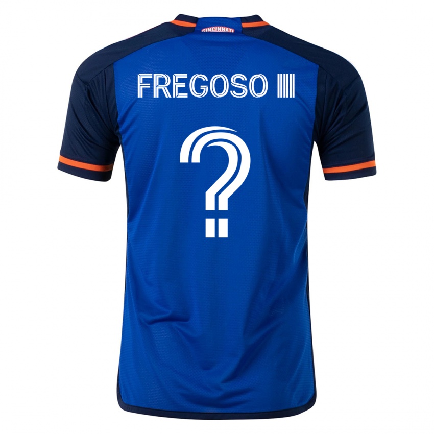 Homem Camisola Arturo Fregoso Iii #0 Azul Principal 2023/24 Camisa Brasil