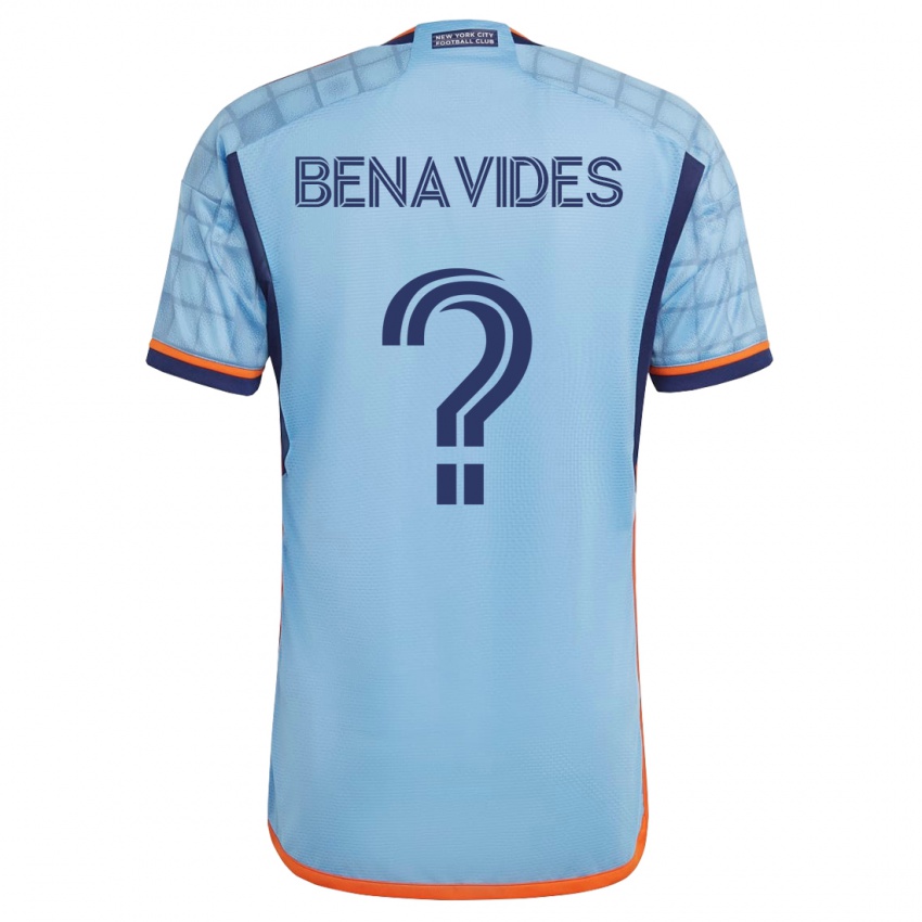Homem Camisola Matthew Benavides #0 Azul Principal 2023/24 Camisa Brasil