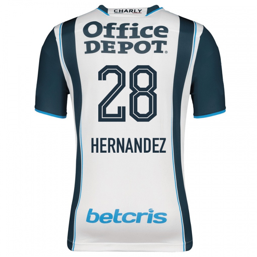 Homem Camisola Daniel Hernández #28 Marinha Principal 2023/24 Camisa Brasil