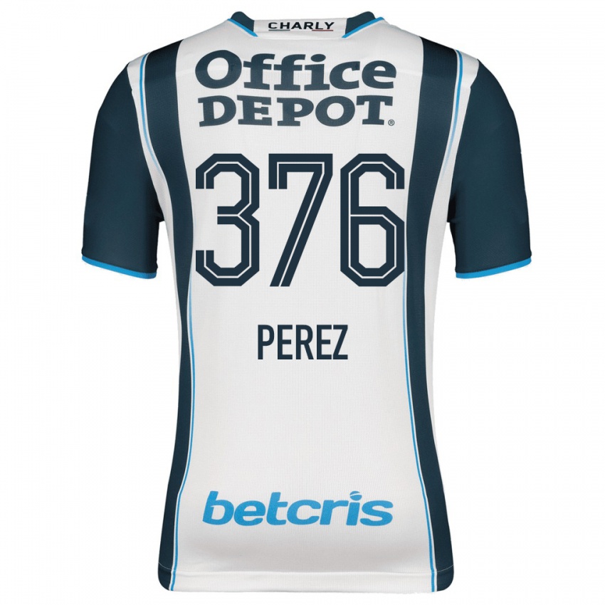 Homem Camisola Abraham Pérez #376 Marinha Principal 2023/24 Camisa Brasil