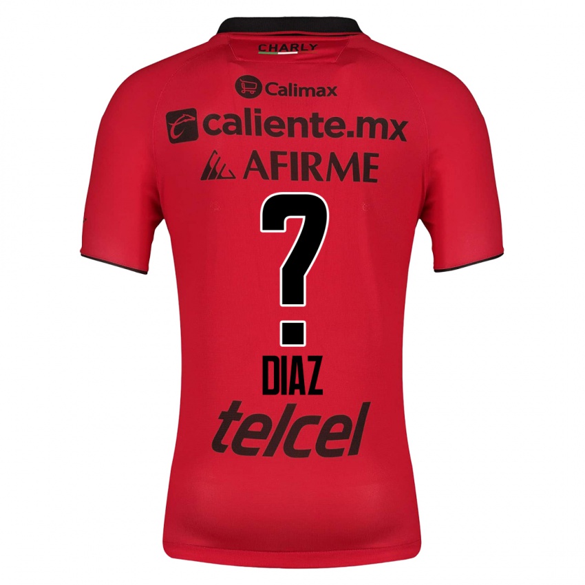 Homem Camisola Benny Diaz #0 Vermelho Principal 2023/24 Camisa Brasil