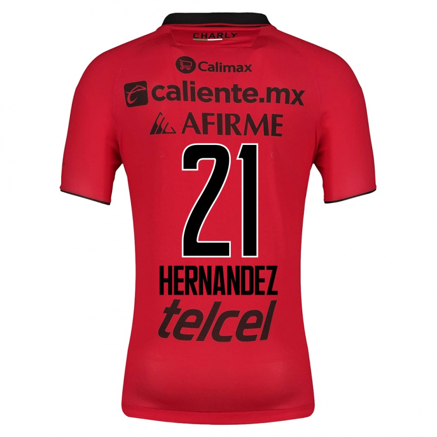 Homem Camisola Inglis Hernandez #21 Vermelho Principal 2023/24 Camisa Brasil