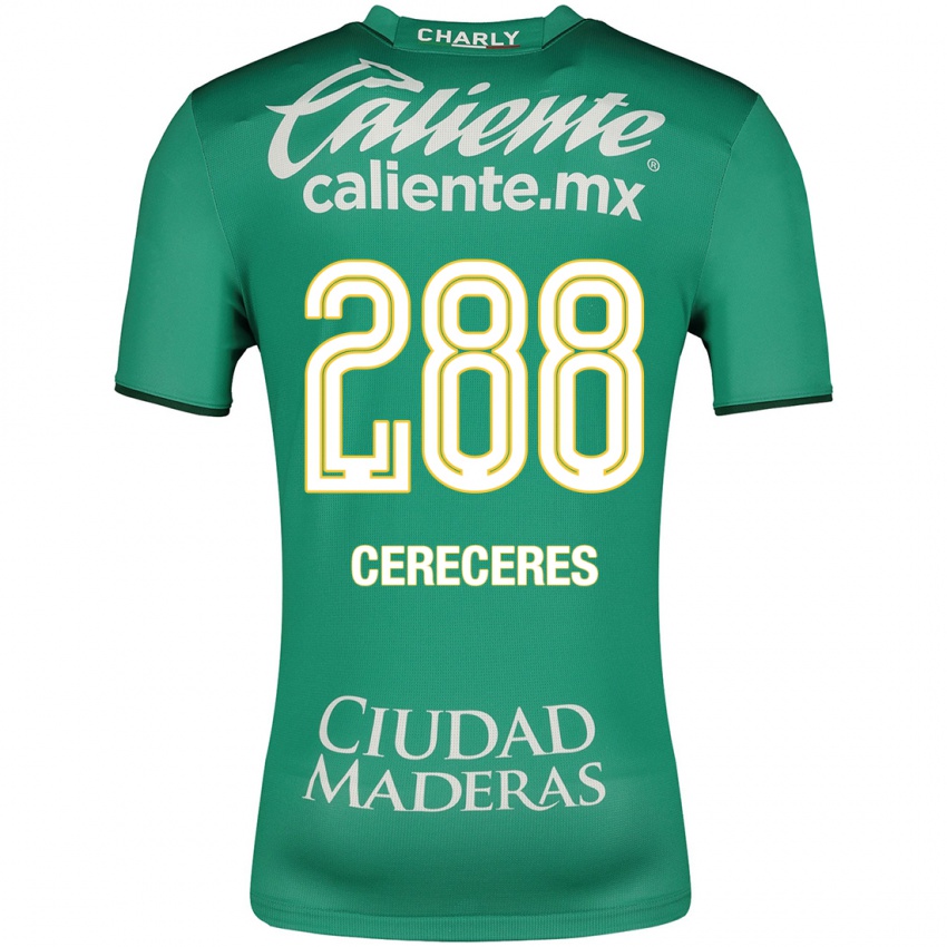 Homem Camisola Thomas Cereceres #288 Verde Principal 2023/24 Camisa Brasil