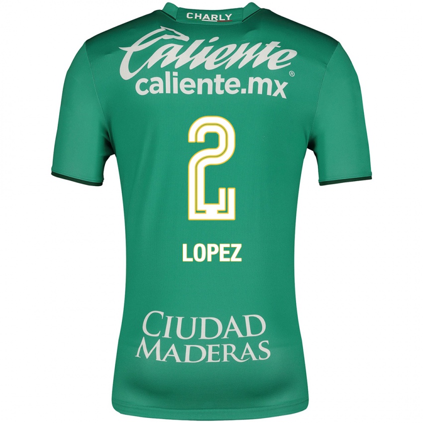 Homem Camisola Vanessa Lopez #2 Verde Principal 2023/24 Camisa Brasil