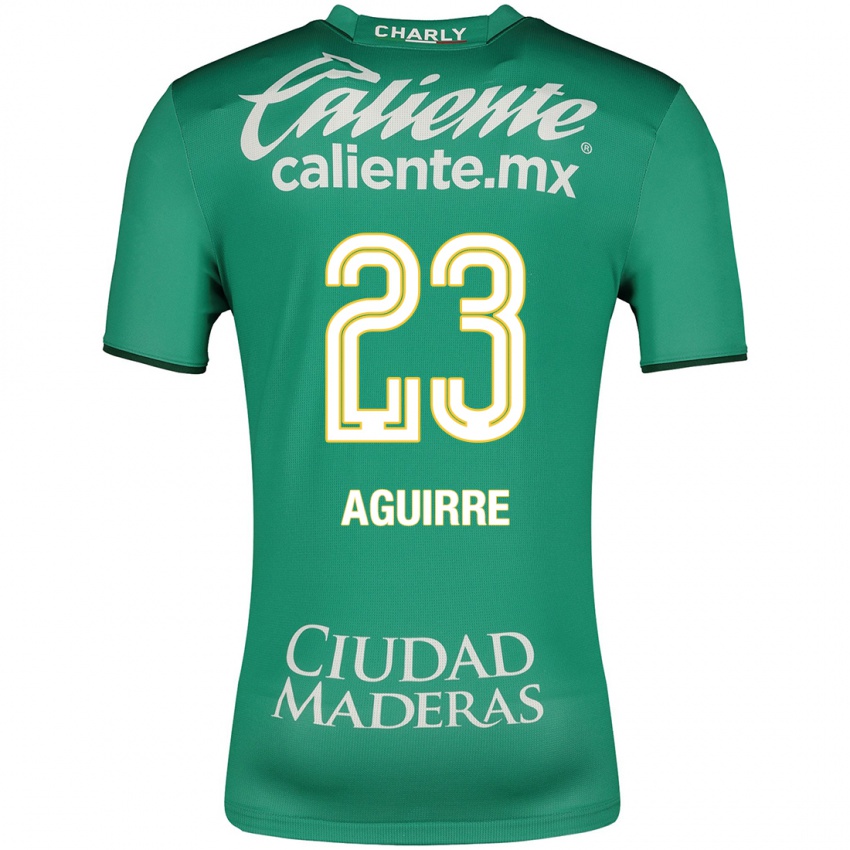 Homem Camisola Zoe Aguirre #23 Verde Principal 2023/24 Camisa Brasil
