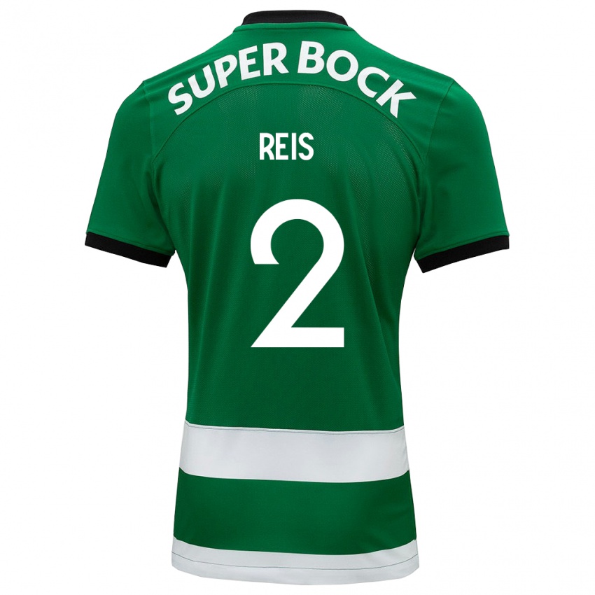 Homem Camisola Matheus Reis #2 Verde Principal 2023/24 Camisa Brasil