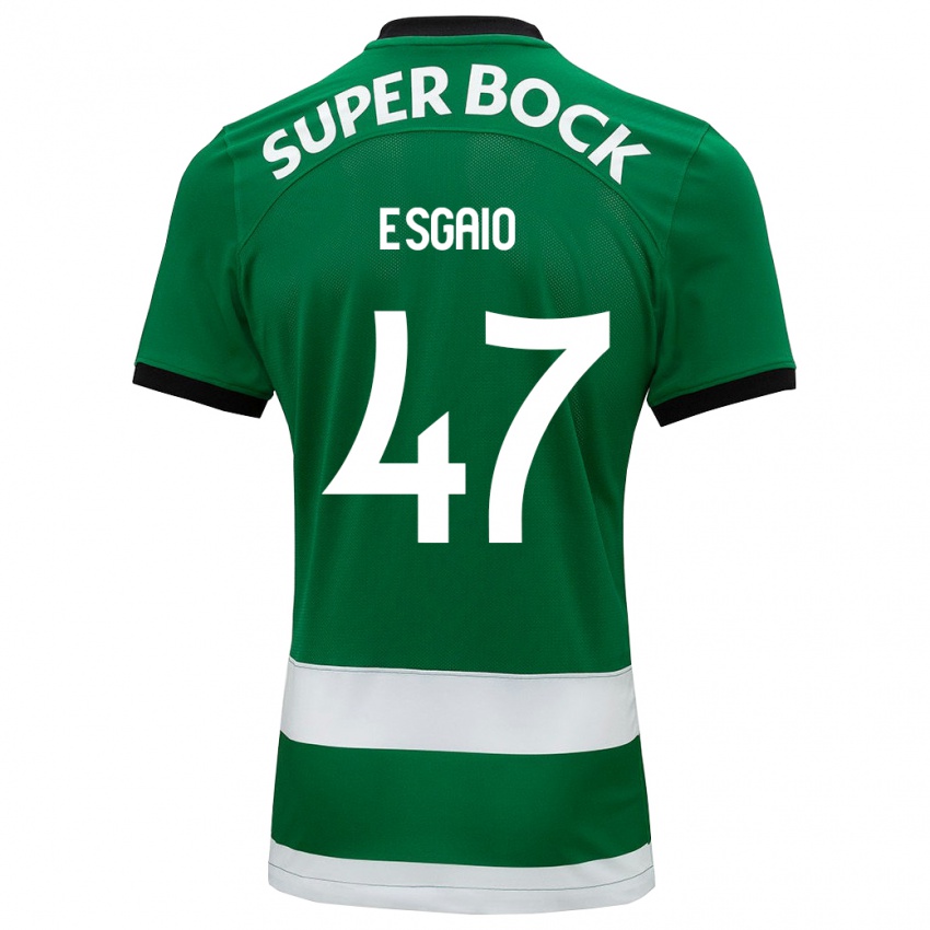 Homem Camisola Ricardo Esgaio #47 Verde Principal 2023/24 Camisa Brasil