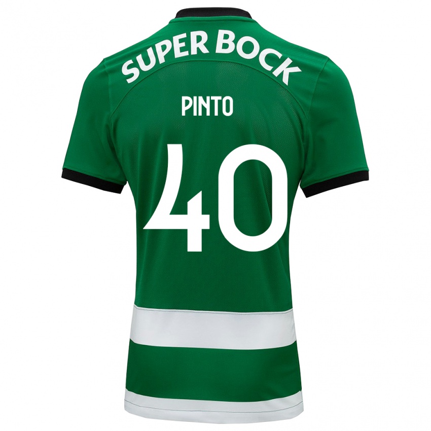 Homem Camisola Rita Pinto De Almeida #40 Verde Principal 2023/24 Camisa Brasil