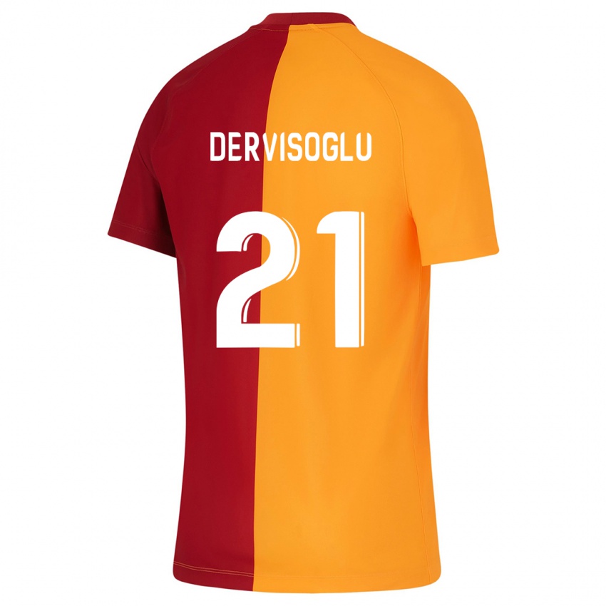 Homem Camisola Halil Dervişoğlu #21 Laranja Principal 2023/24 Camisa Brasil