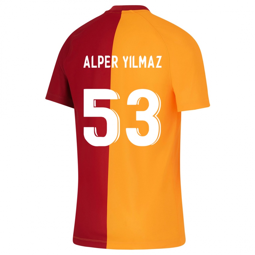 Homem Camisola Barış Alper Yılmaz #53 Laranja Principal 2023/24 Camisa Brasil