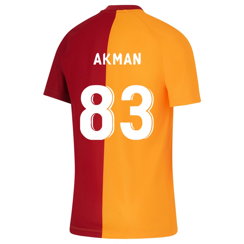 Homem Camisola Efe Akman #83 Laranja Principal 2023/24 Camisa Brasil