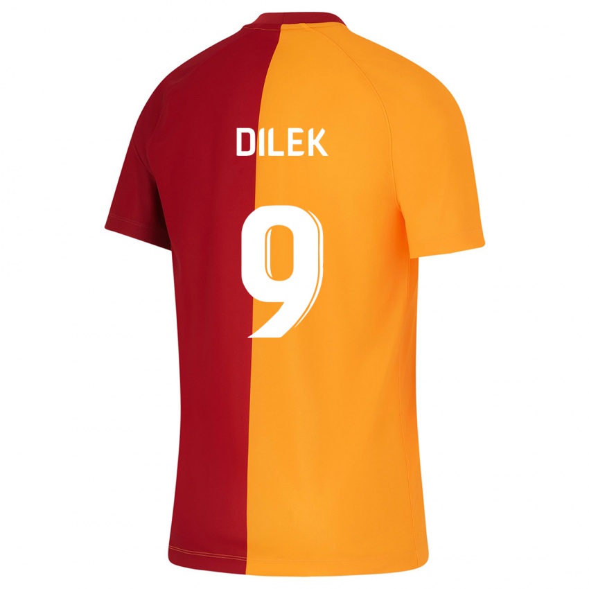 Homem Camisola Yalin Dilek #9 Laranja Principal 2023/24 Camisa Brasil