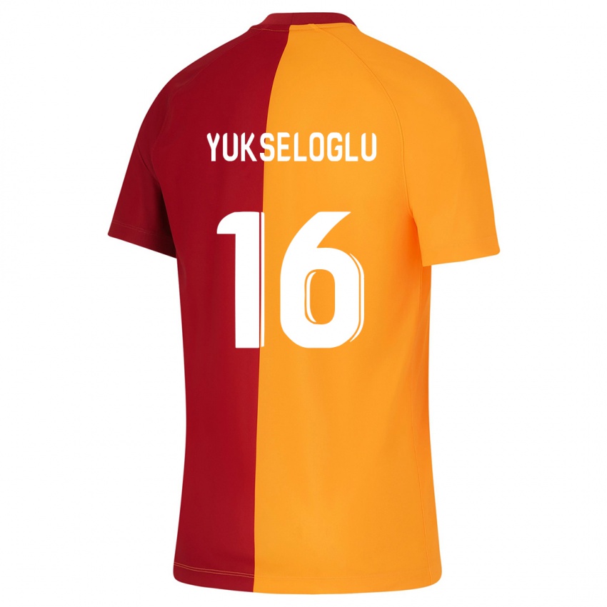 Homem Camisola Ayaz Yükseloğlu #16 Laranja Principal 2023/24 Camisa Brasil