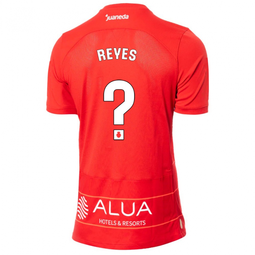 Homem Camisola Borja Reyes #0 Vermelho Principal 2023/24 Camisa Brasil