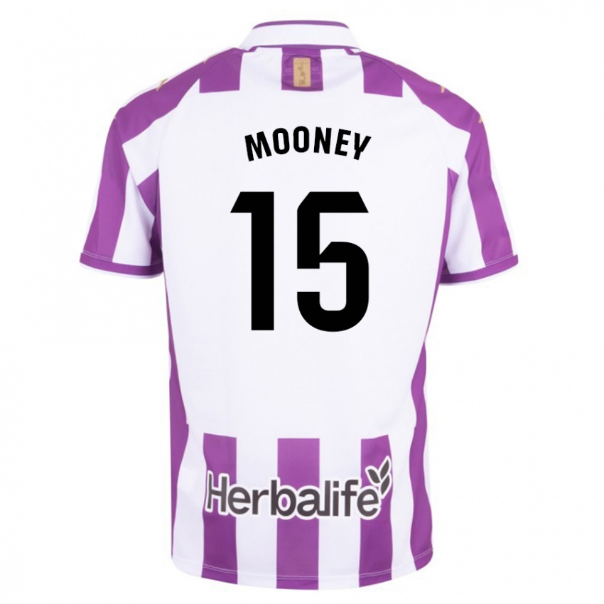 Homem Camisola Fionn Mooney #15 Roxo Principal 2023/24 Camisa Brasil