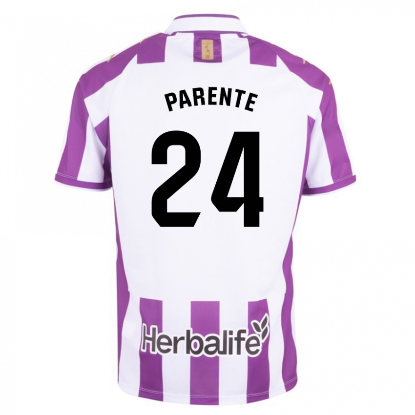 Homem Camisola Iago Parente #24 Roxo Principal 2023/24 Camisa Brasil