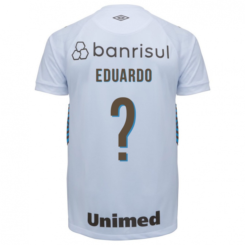 Homem Camisola Eduardo #0 Branco Alternativa 2023/24 Camisa Brasil