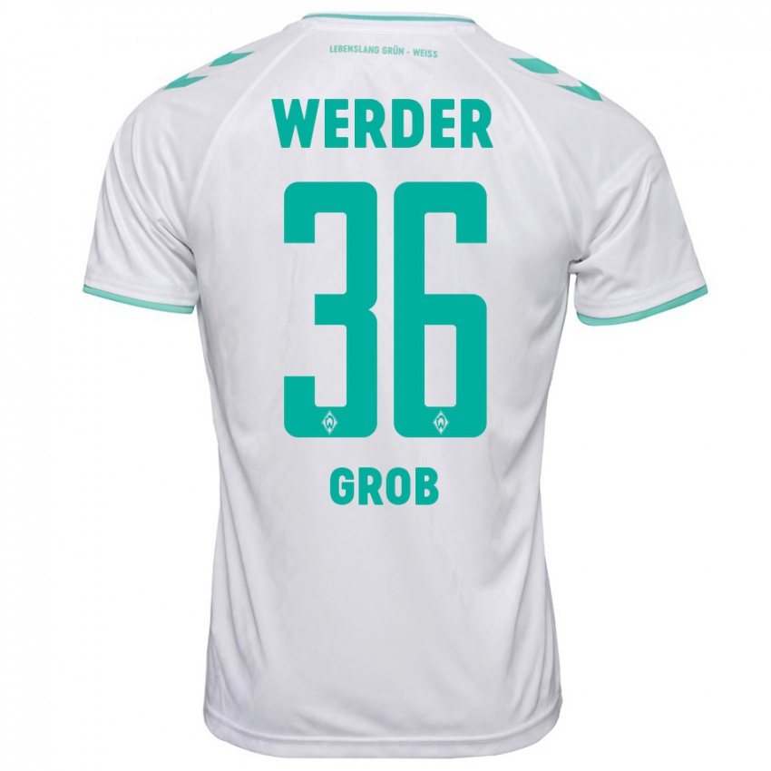 Homem Camisola Christian Groß #36 Branco Alternativa 2023/24 Camisa Brasil