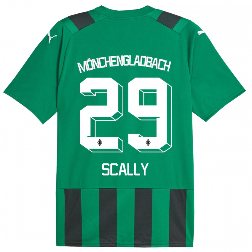 Homem Camisola Joe Scally #29 Preto Verde Alternativa 2023/24 Camisa Brasil
