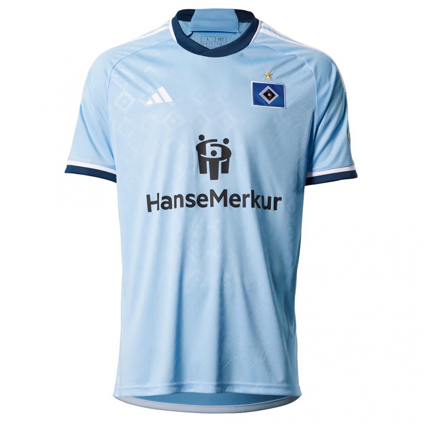 Homem Camisola Henri Maximilian Schümann #0 Azul Alternativa 2023/24 Camisa Brasil