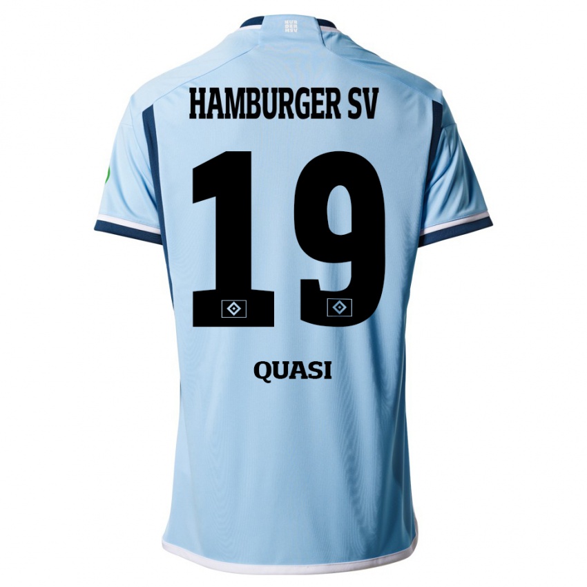 Homem Camisola Prince Quasi #19 Azul Alternativa 2023/24 Camisa Brasil