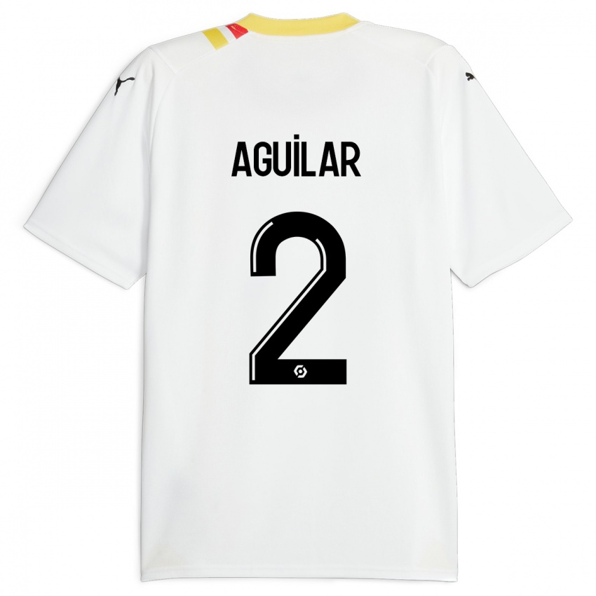 Homem Camisola Ruben Aguilar #2 Preto Alternativa 2023/24 Camisa Brasil