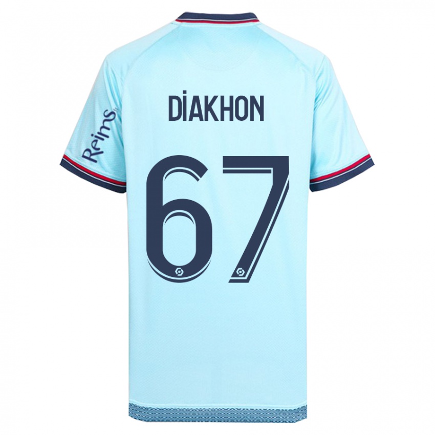 Homem Camisola Mamadou Diakhon #67 Céu Azul Alternativa 2023/24 Camisa Brasil