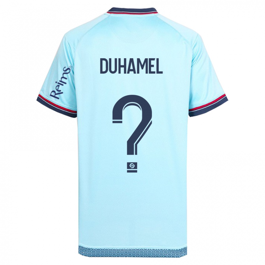 Homem Camisola Lino Duhamel #0 Céu Azul Alternativa 2023/24 Camisa Brasil