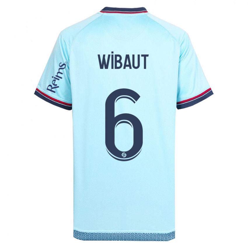 Homem Camisola Clara Wibaut #6 Céu Azul Alternativa 2023/24 Camisa Brasil