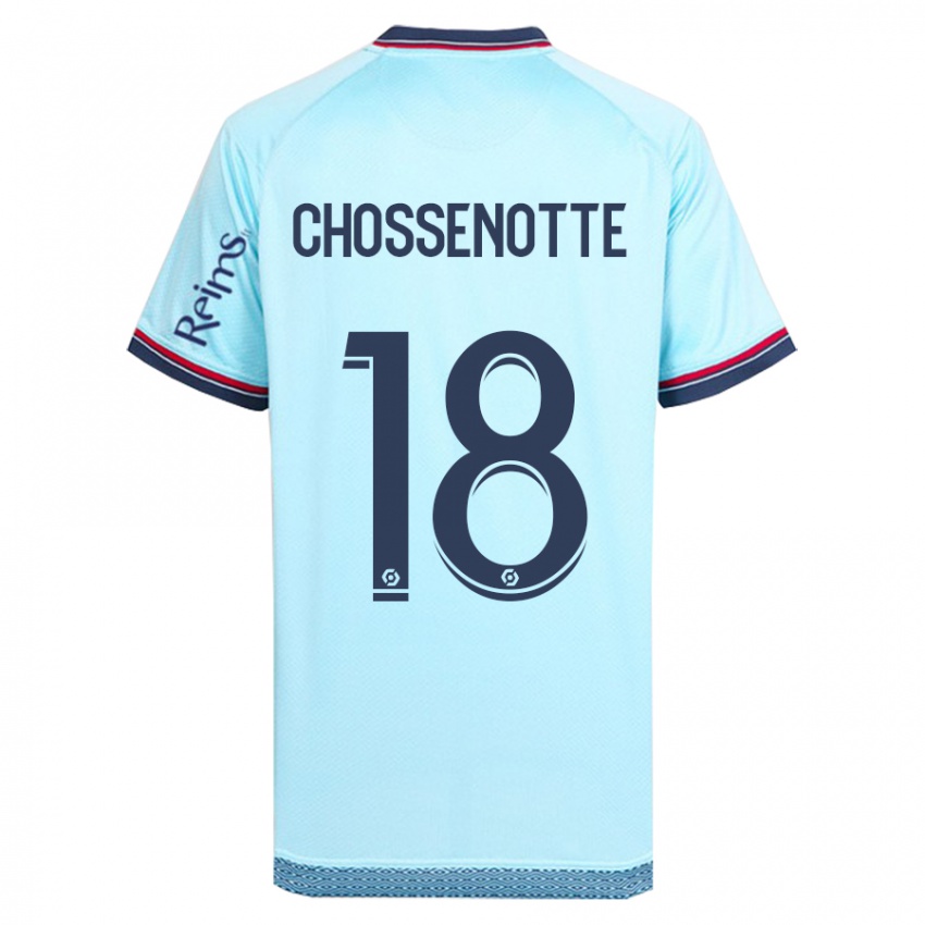 Homem Camisola Shana Chossenotte #18 Céu Azul Alternativa 2023/24 Camisa Brasil